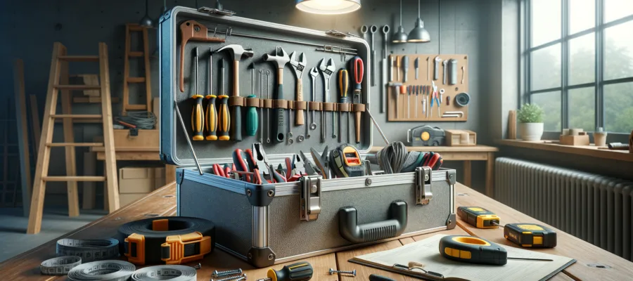 Basis-Werkzeugkoffer fuer Einsteiger: Packliste und DIY-Aufbau