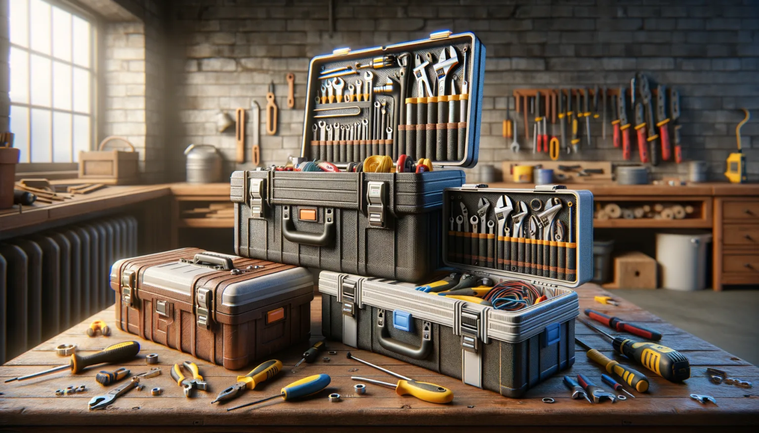 Spezielle Werkzeugkoffer kaufen: Elektriker-, Klempner- und Tischler-Modelle