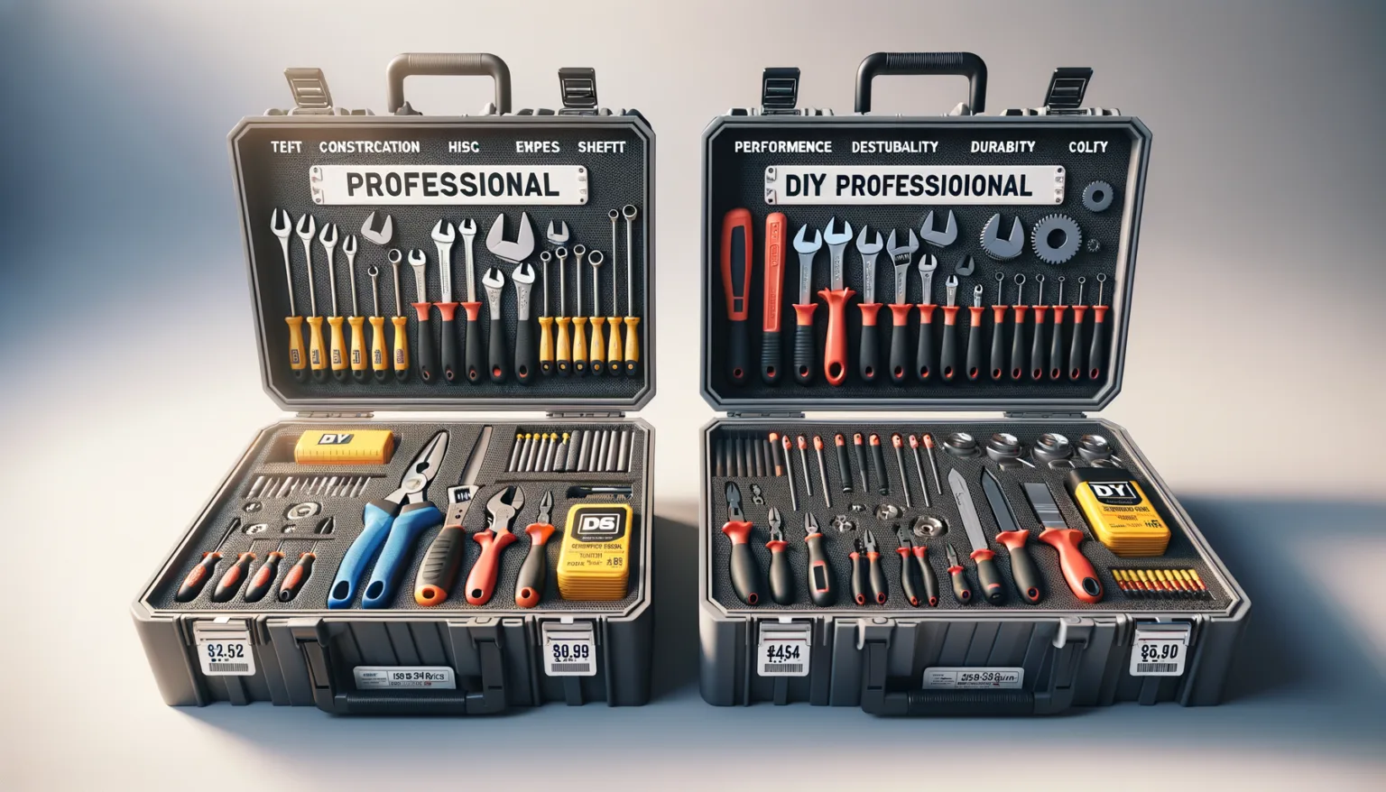 Werkzeugkoffer Profi vs. Heimwerker kaufen: Leistung, Haltbarkeit und Kosten vergleichen
