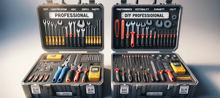 Werkzeugkoffer Profi vs. Heimwerker kaufen: Leistung, Haltbarkeit und Kosten vergleichen