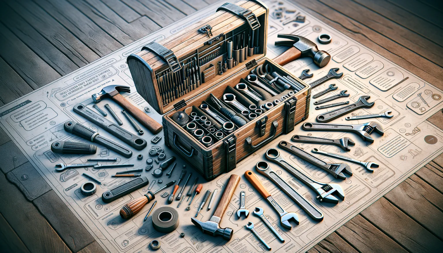 Werkzeugkoffer: Umgang mit Basiswerkzeugen – Gebrauchsanleitungen Schritt fuer Schritt