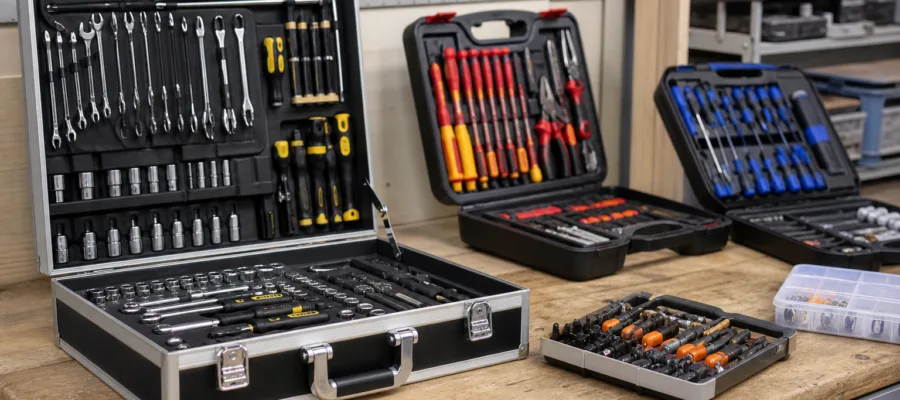 Werkzeugkoffer fuer spezielle Projekte: DIY-Sets fuer verschiedene Gewerke